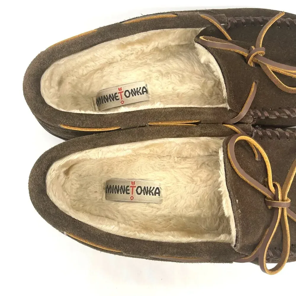 Minnetonka men brown